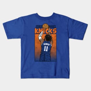 Retro Jalen Brunson Kids T-Shirt